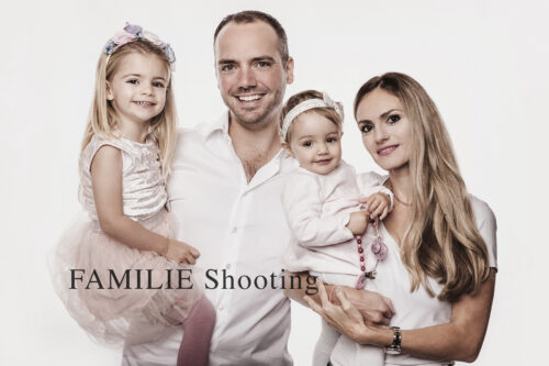 Familie Photoshooting in Studio